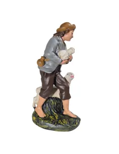Shepherd with Sheep and Lamb, 30 cm Series 2