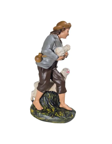 Shepherd with Sheep and Lamb, 30 cm Series