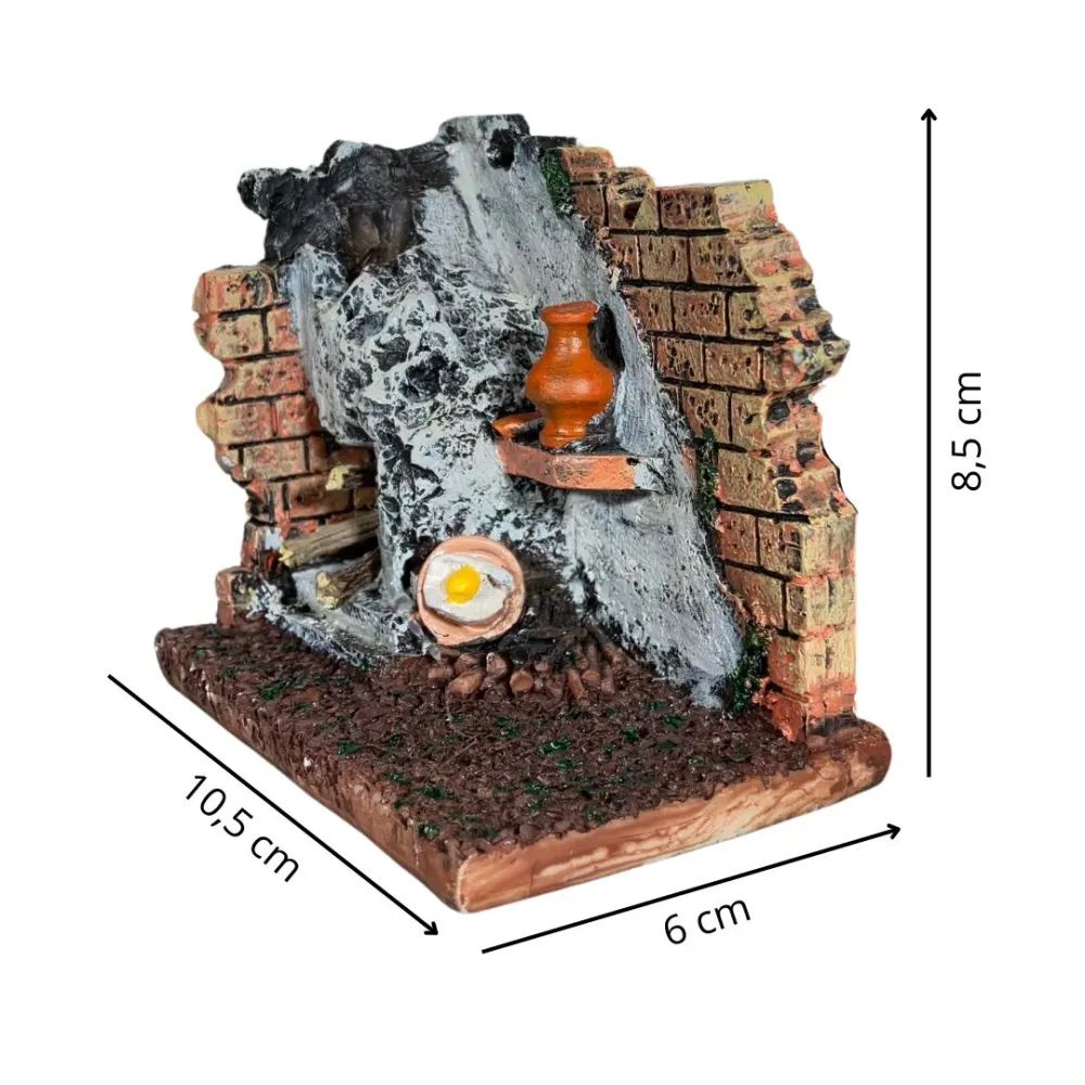 Ancient Hearth for 6–8 cm Nativity Figures