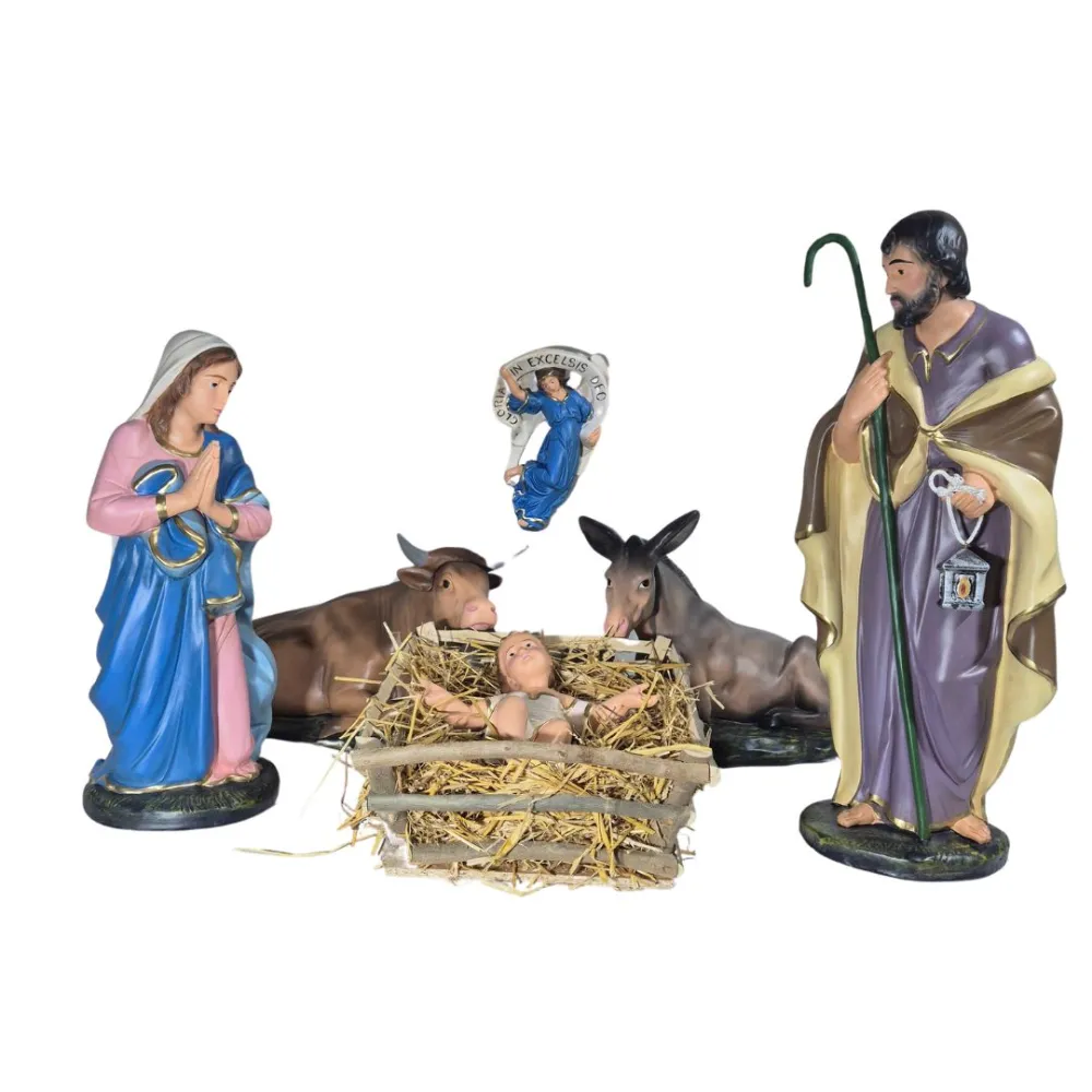 Six-Piece Nativity Set, 60 cm Series