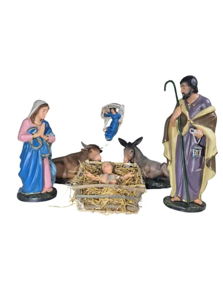 Set natività 6 pezzi serie 60 cm