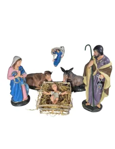 Set natività 6 pezzi serie 60 cm 2