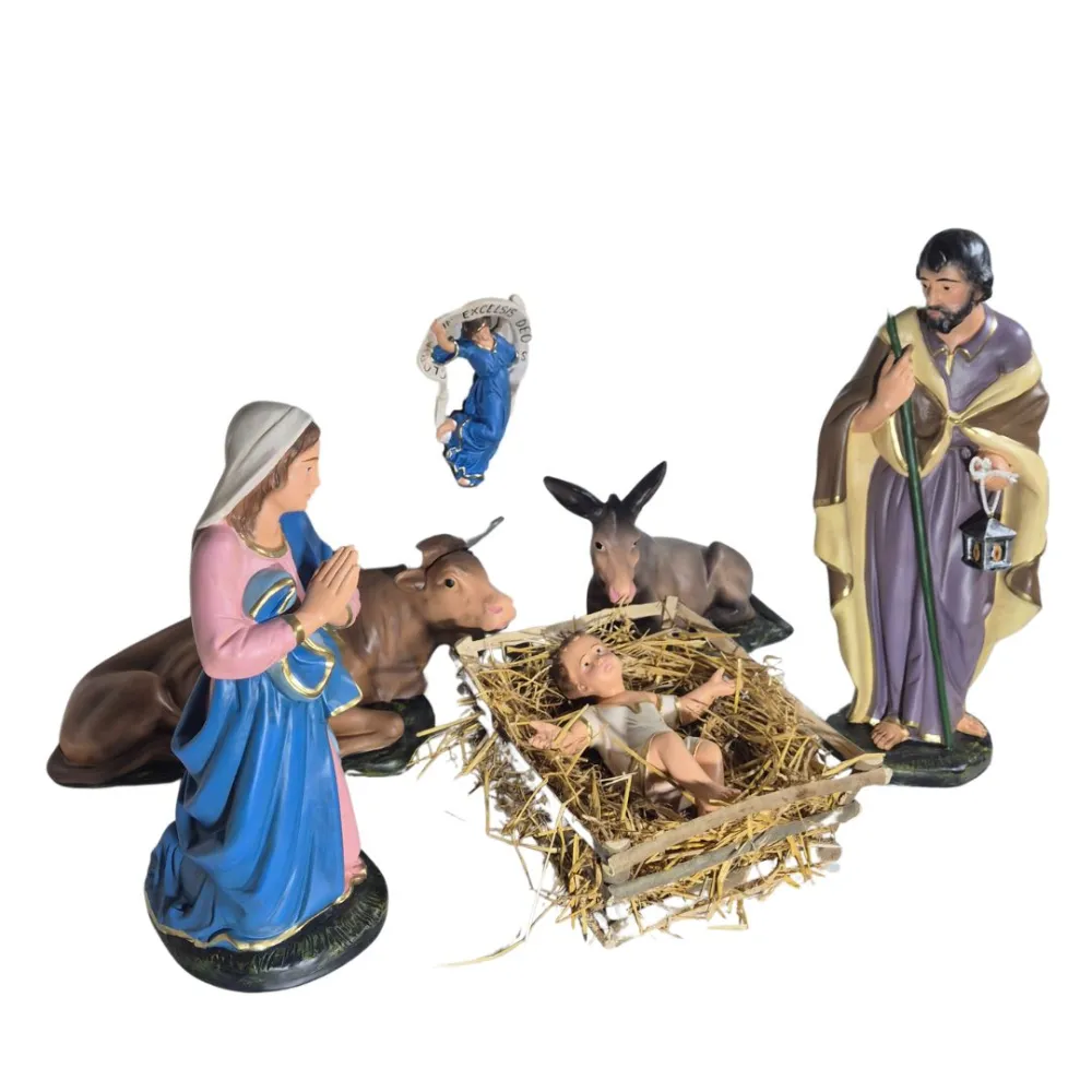 Six-Piece Nativity Set, 60 cm Series