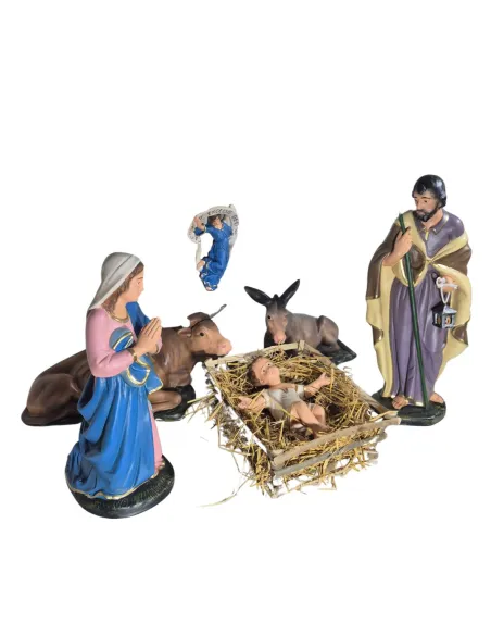 Set natività 6 pezzi serie 60 cm