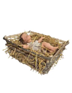 Gesù completo di culla serie 60 cm 2