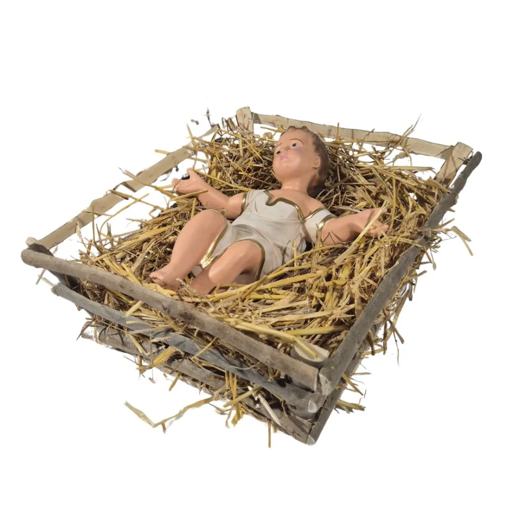 Infant Jesus with Cradle, 60 cm Series