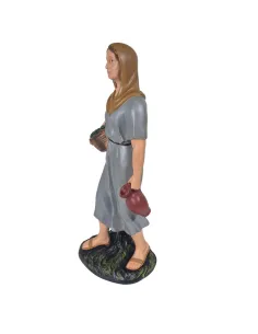 Peasant Woman with Jug and Basket, 60 cm Series 2