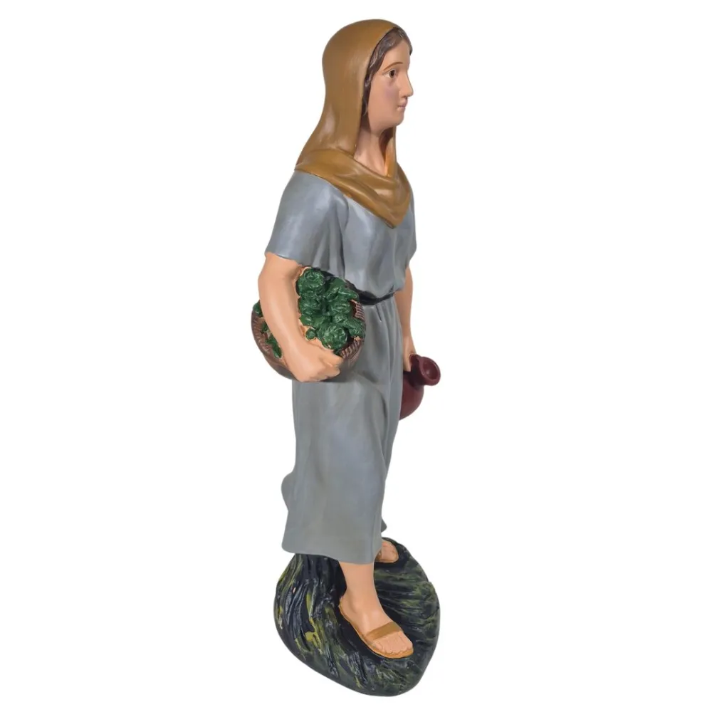 Peasant Woman with Jug and Basket, 60 cm Series