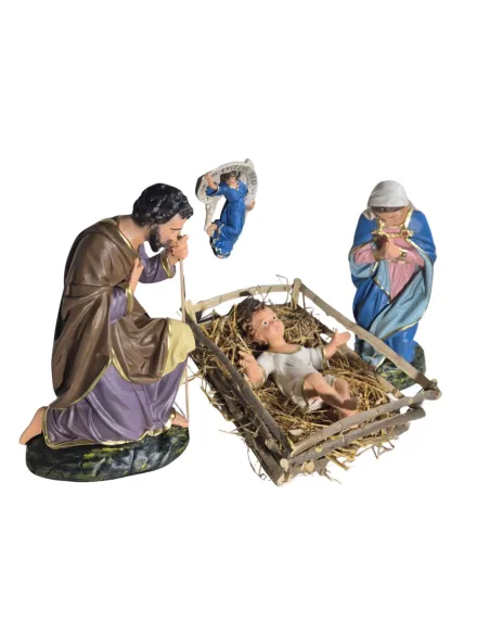 Four-Piece Nativity Set, 80 cm Series
