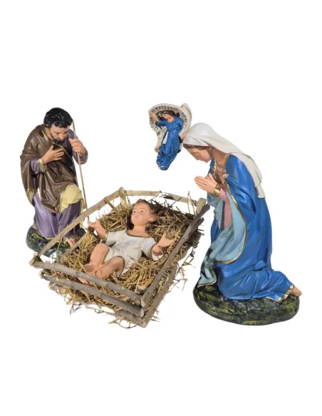 Four-Piece Nativity Set, 80 cm Series
