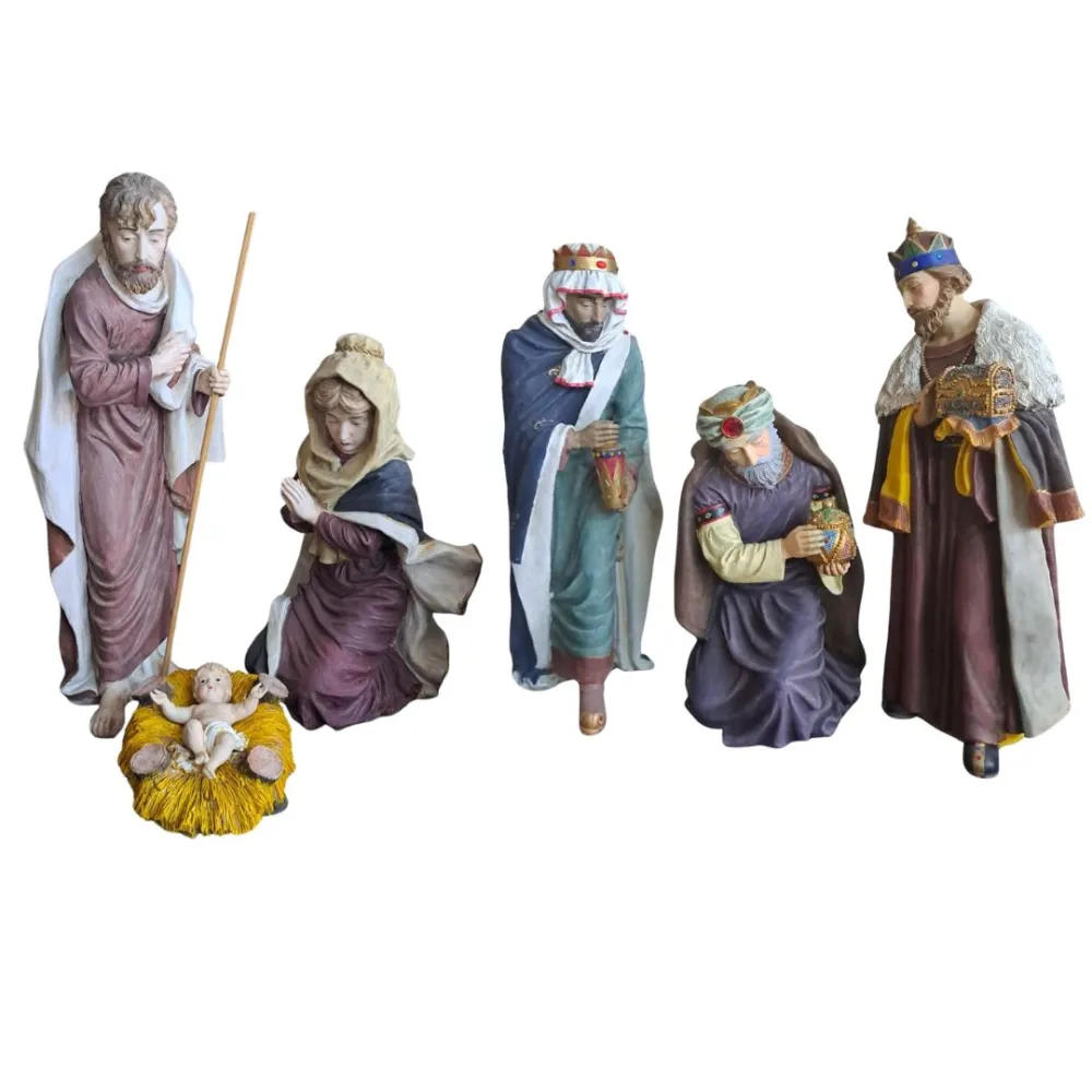 Nativity and Wise Men Set – 6 Pieces, 100 cm Series