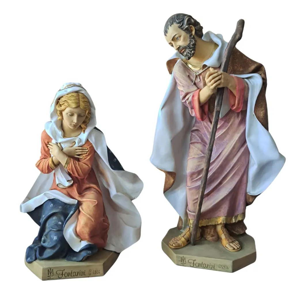 Saint Joseph and Madonna – Fontanini, 125 cm Series