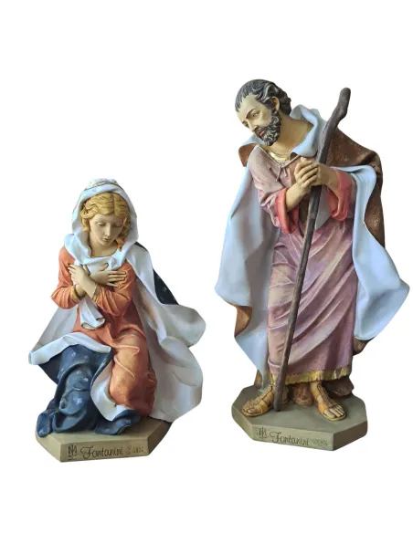 Saint Joseph and Madonna – Fontanini, 125 cm Series