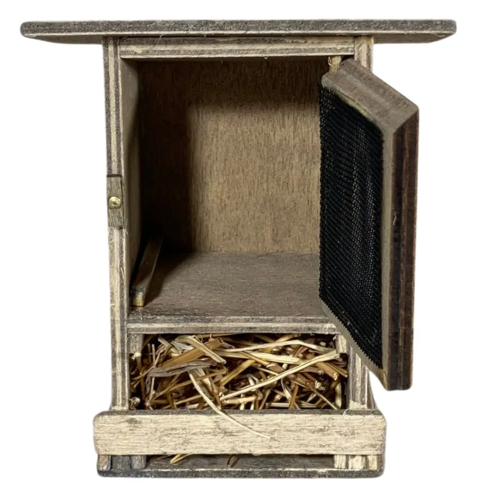 Wooden Chicken Coop for 10–12 cm Nativity Figures