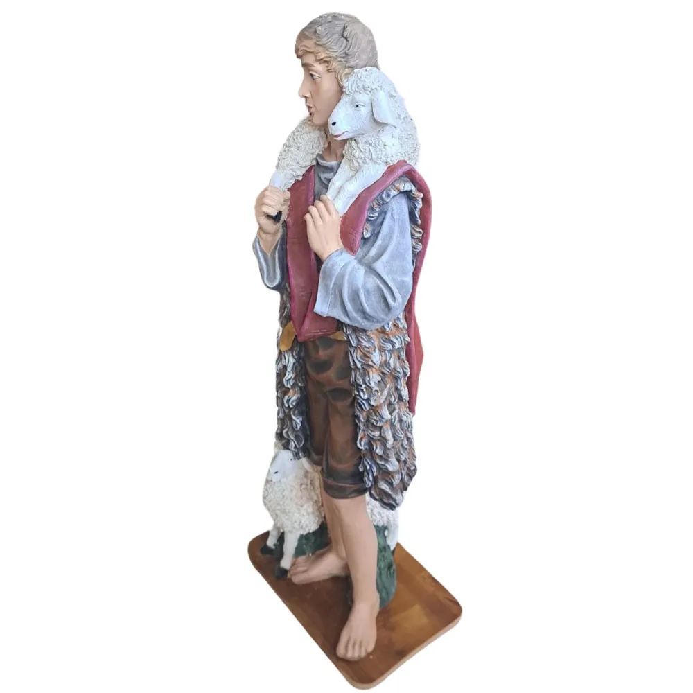 Shepherd with Lamb on Shoulders – 130 cm Series