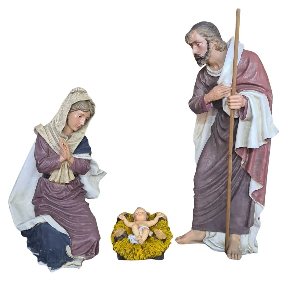 Nativity and Wise Men Set – 6 Pieces, 130 cm Series