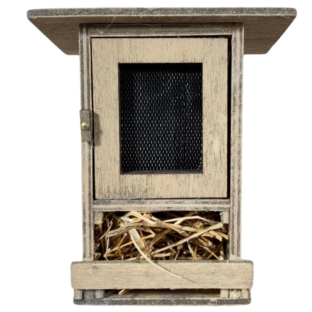 Wooden Chicken Coop for 10–12 cm Nativity Figures