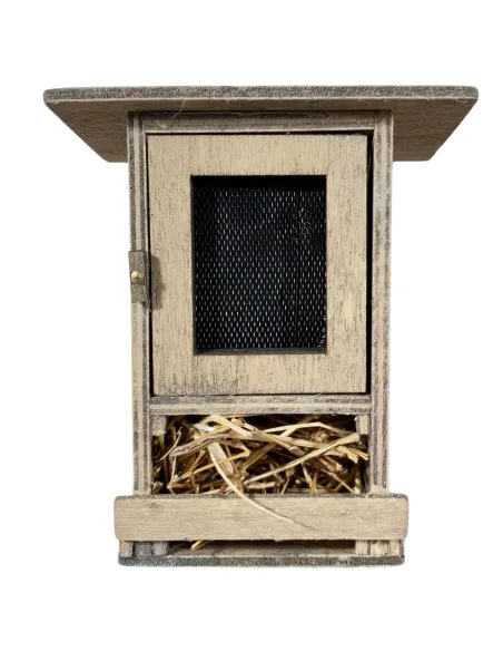 Wooden Chicken Coop for 10–12 cm Nativity Figures