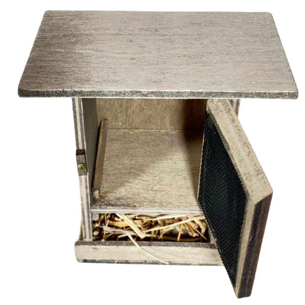 Wooden Chicken Coop for 10–12 cm Nativity Figures