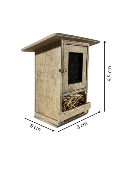 Wooden Chicken Coop for 10–12 cm Nativity Figures