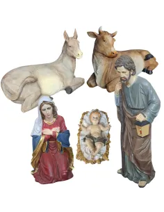 Set 5 pezzi Natività serie 150 cm