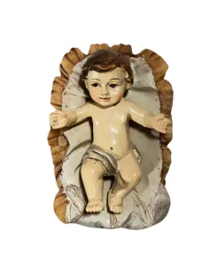 Jesus with Cradle – 10–12 cm