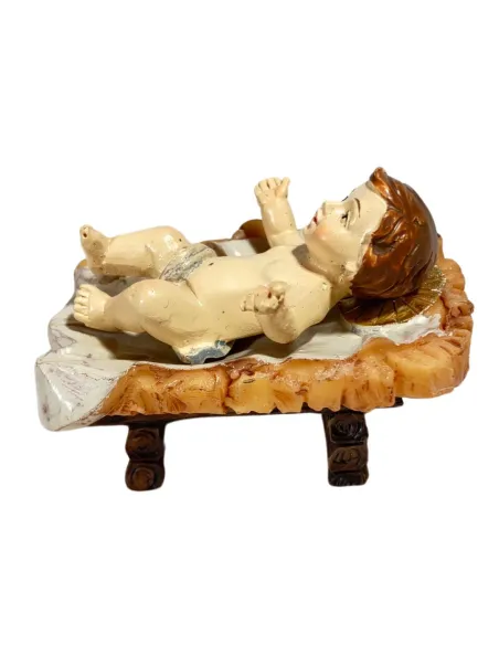 Jesus with Cradle – 10–12 cm
