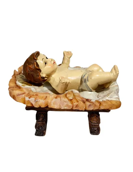 Jesus with Cradle – 10–12 cm