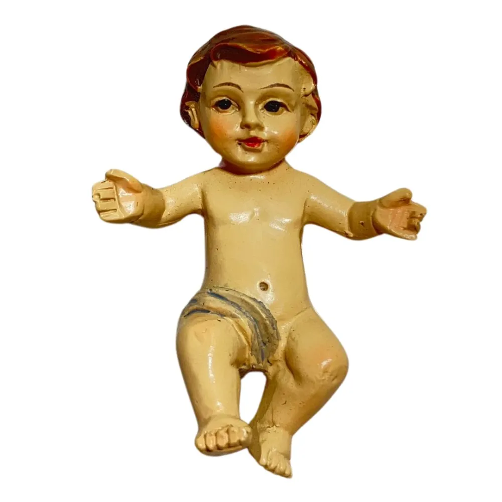 Jesus with Cradle – 10–12 cm