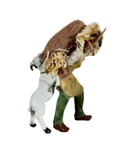 Young Man with Goat and Straw – 12 cm