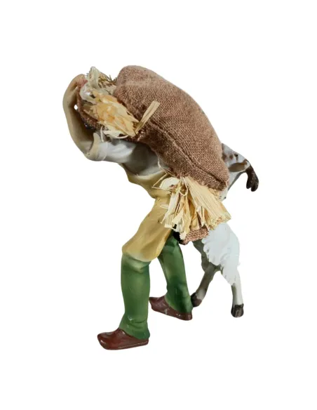 Young Man with Goat and Straw – 12 cm