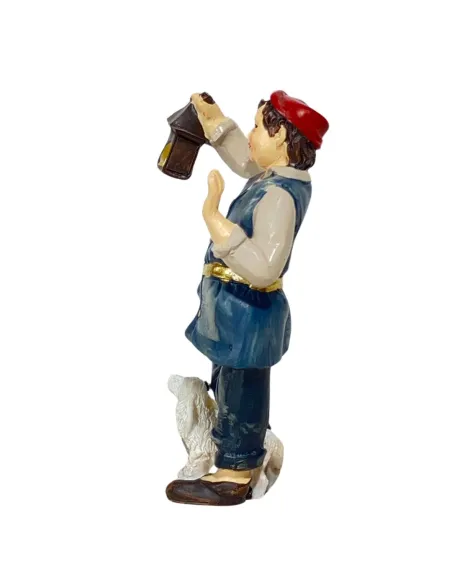 Lamplighter with Dog – 10 cm