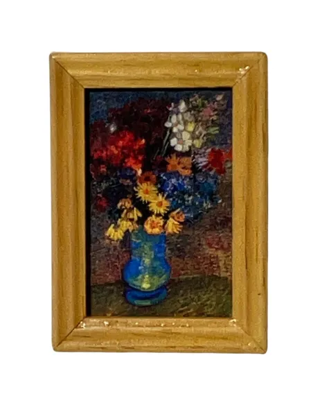 Flower Vase Painting 4,3×5,9 cm for 12–20 cm Nativity Figures