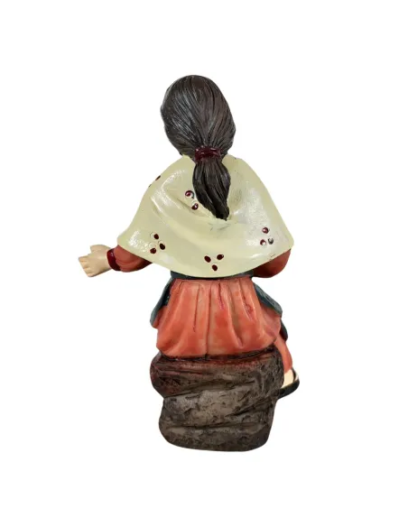 Natività popolare 3 pezzi 12 cm