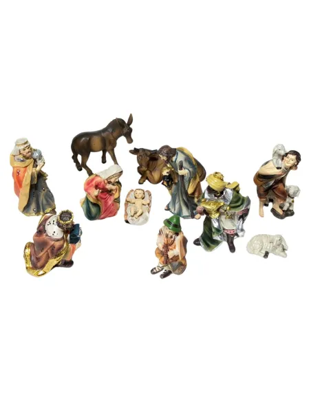 Set Natività 11 pezzi 10 cm