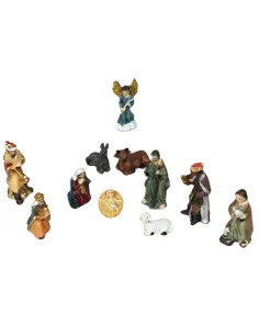 Set Natività 11 pezzi 3 cm 2