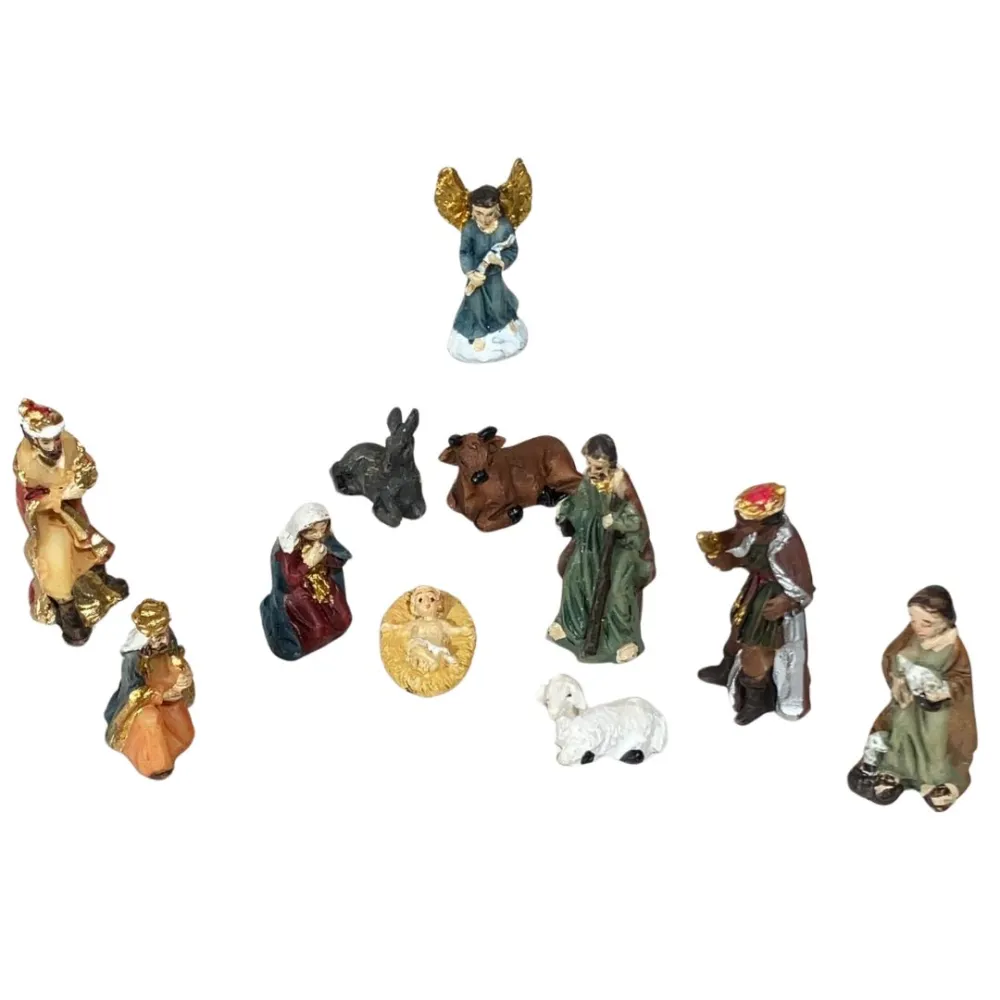 Nativity Set – 11 Pieces, 3 cm