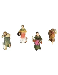 Set 4 pastori 5 cm 2