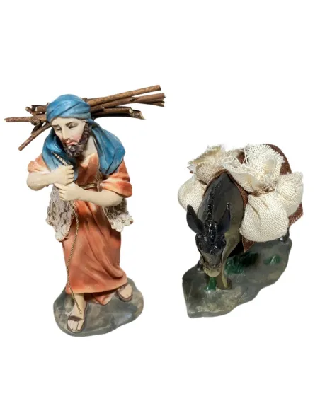 Wayfarer with Donkey – 10 cm