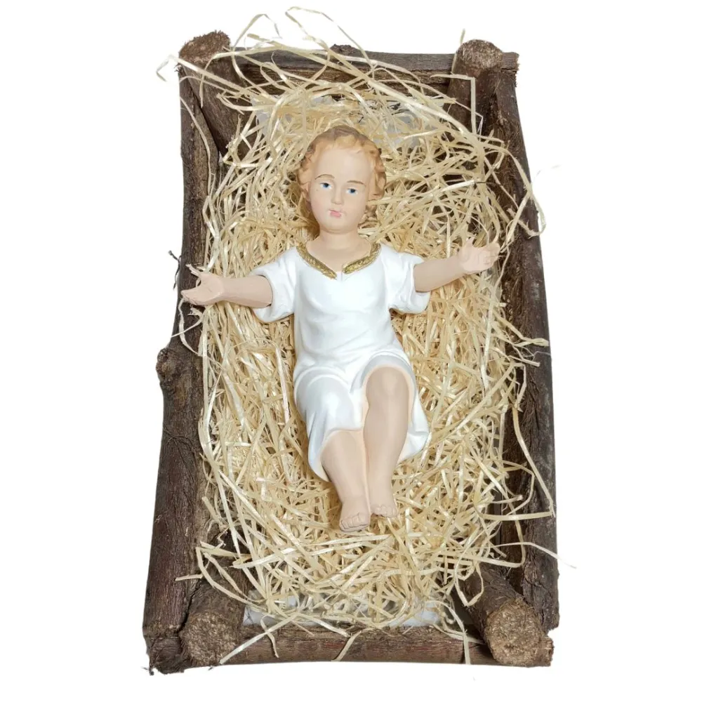 Jesus with Cradle – 30 cm Series