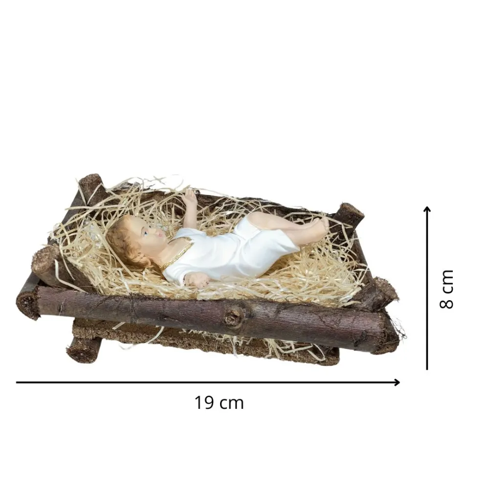 Jesus with Cradle – 30 cm Series