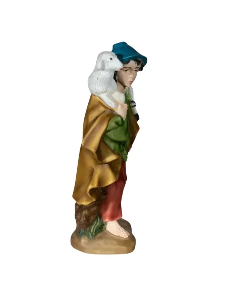 Pastore con agnello in spalla serie 30 cm