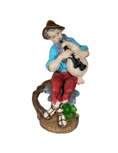 Shepherd Playing Bagpipes – 30 cm Series