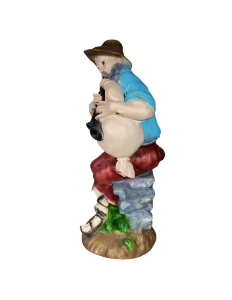 Shepherd Playing Bagpipes – 30 cm Series
