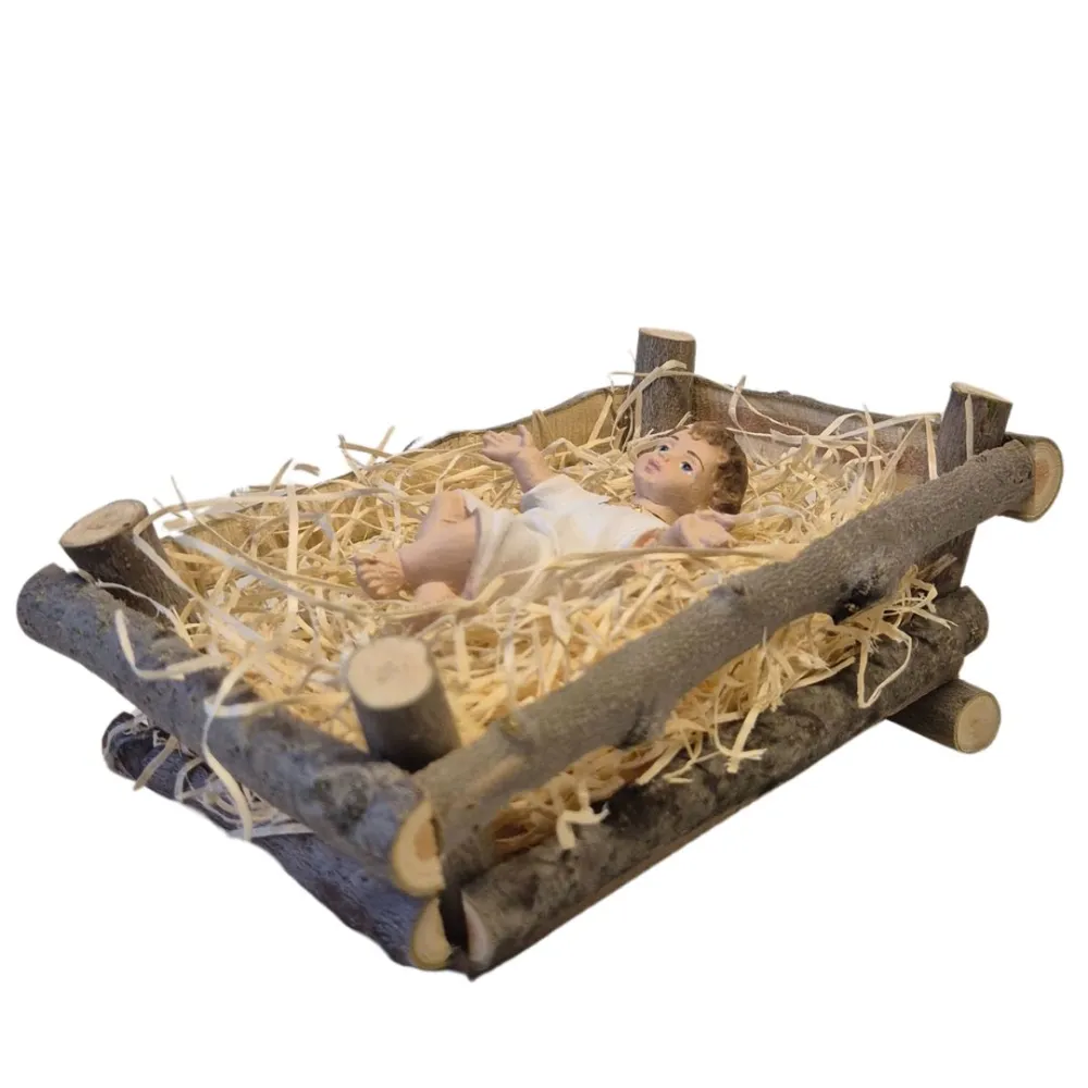 Jesus with Cradle – 28 cm Series