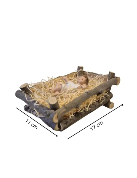 Jesus with Cradle – 28 cm Series