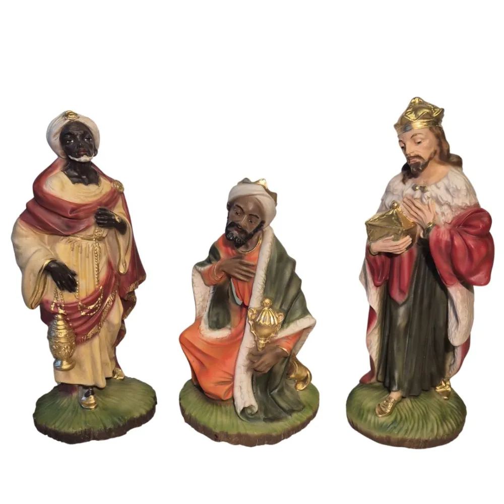 Three Wise Men Set – Resin, 28 cm Series