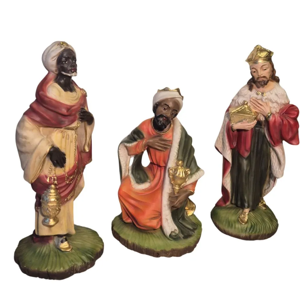 Three Wise Men Set – Resin, 28 cm Series