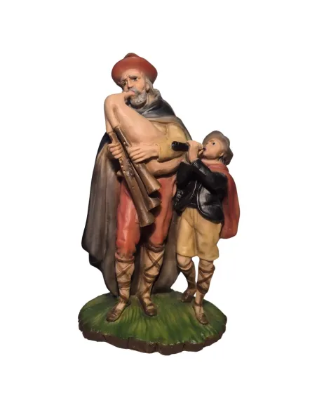 Coppia di zampognari serie 28 cm