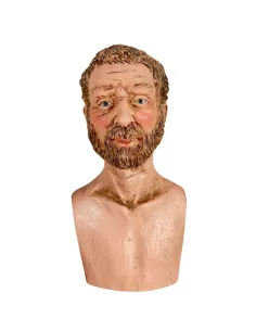 Bearded Man Head for 30 cm Nativity Figures